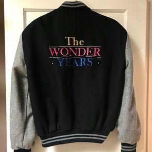 Wonder Years Crew Jacket Sz Large